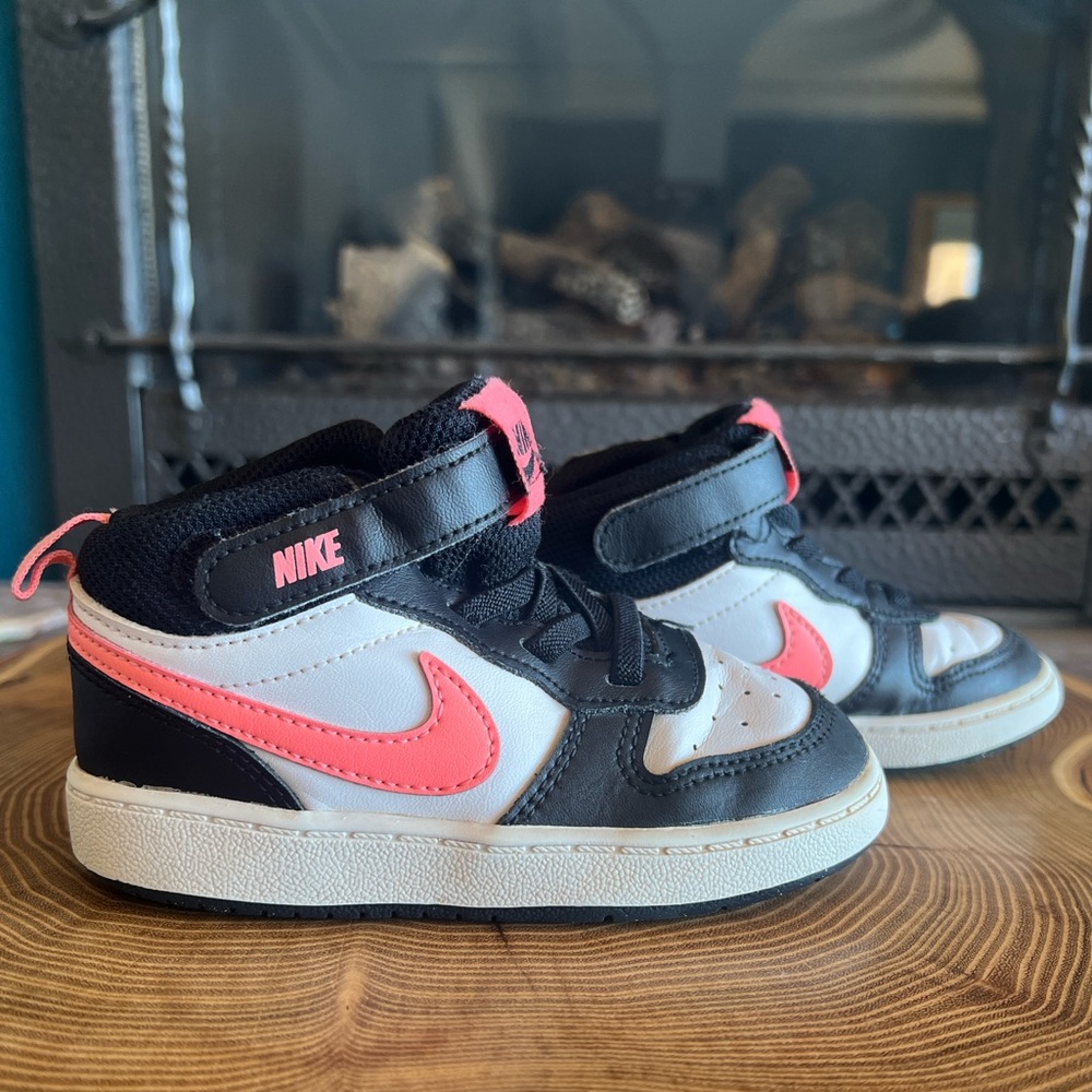 Toddler 8C Nike Court Borough Mid 2